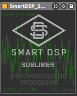 Smart DSP Sublimer original max for live device for mixdown
