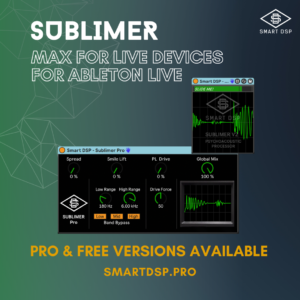Smart DSP - Sublimer - Free Max for Live device