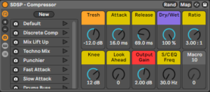 Compressor presets