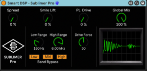 Smart DSP - Sublimer Pro - Max for Live device