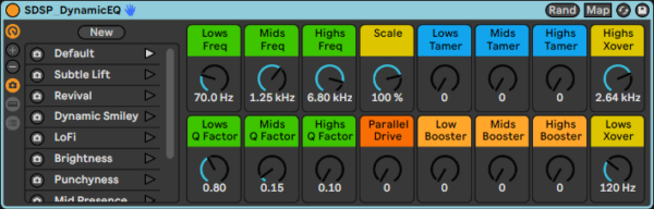 Dynamic EQ for Ableton Live - Smart DSP