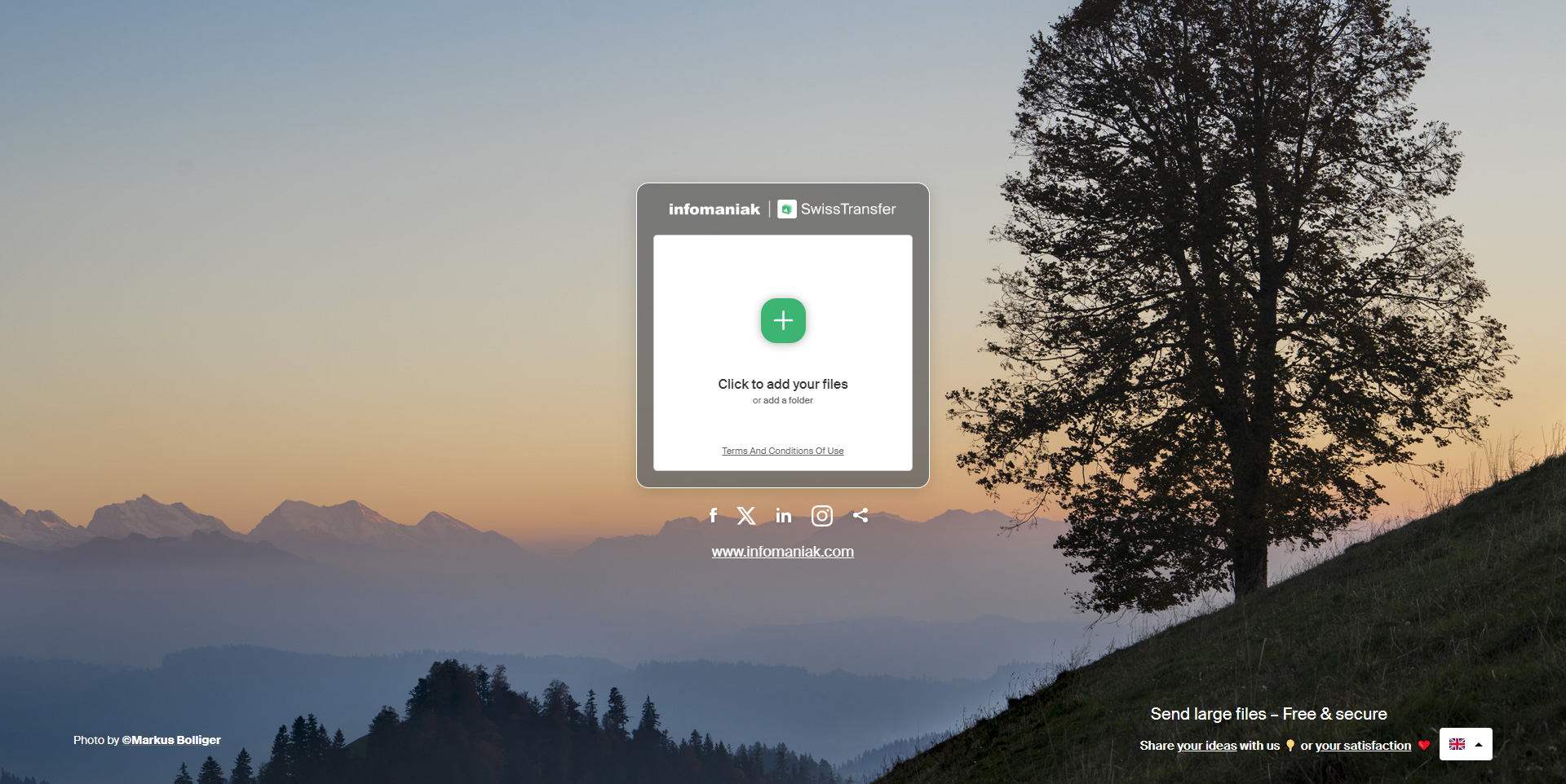 Swisstransfer secure file transfer up to 50gb for free