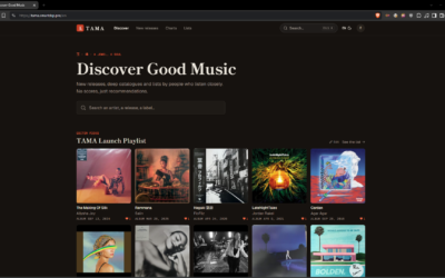Discover Good Music with TAMA